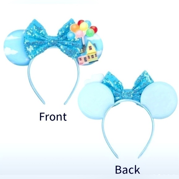 Disney’s Inspired UP Handmade Minnie Mouse Ears - NWOT - Picture 2 of 3